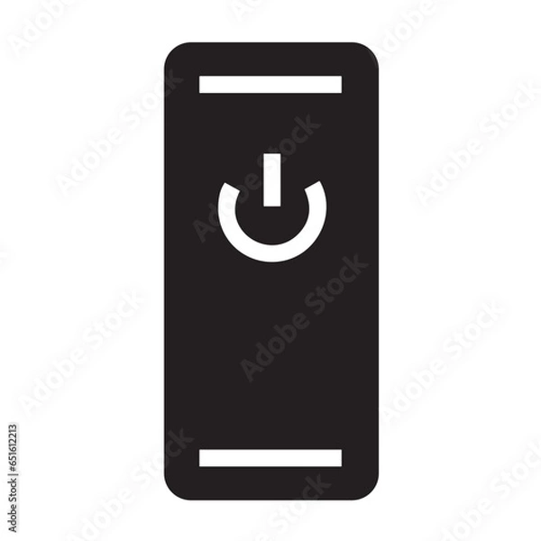 Obraz Computer technology icon symbol vector image. Illustration of the dekstop monitor display design image