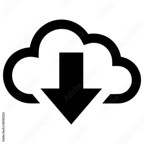 Obraz Computer technology icon symbol vector image. Illustration of the dekstop monitor display design image