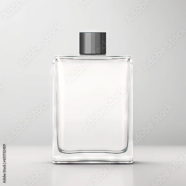 Fototapeta bottle of perfume isolated