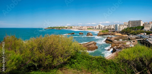 Obraz Widok na Biarritz