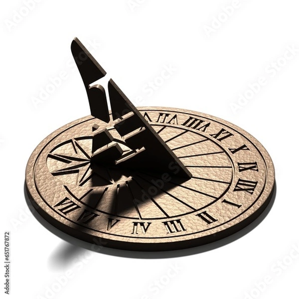 Obraz 日本円マークの日時計