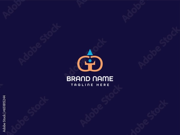 Obraz letter logo design