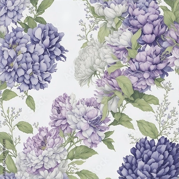 Fototapeta beautiful and delicate pattern of flower.