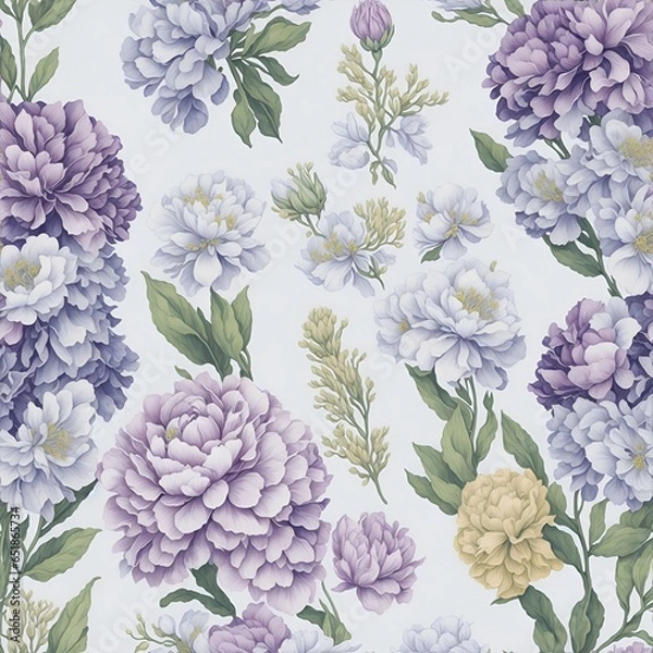 Fototapeta beautiful and delicate pattern of flower.