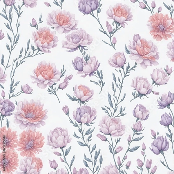 Fototapeta beautiful and delicate pattern of flower.