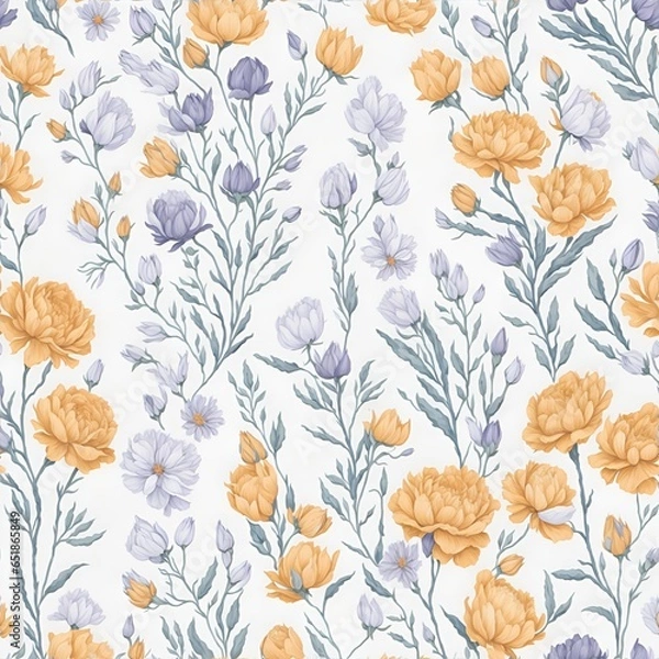 Fototapeta beautiful and delicate pattern of flower.