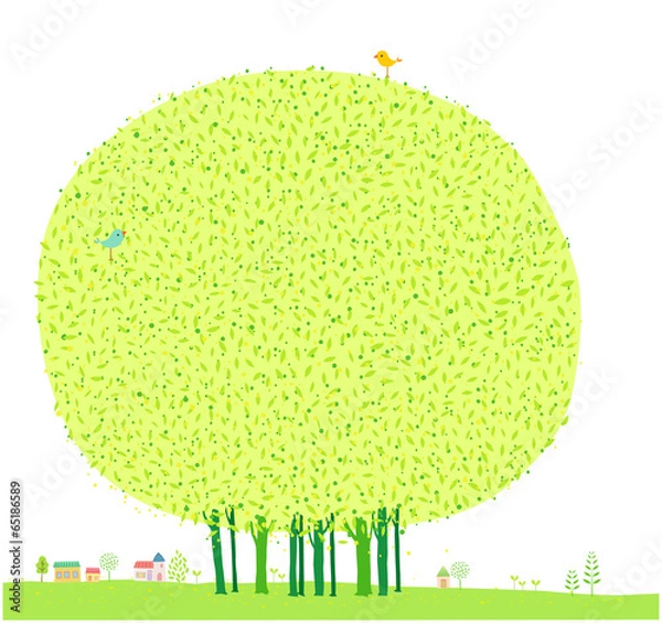 Obraz 나무배경 3