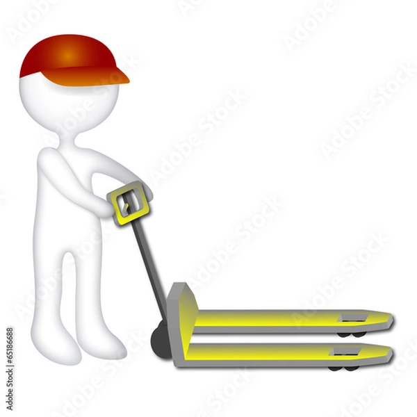 Obraz Monigote logistico