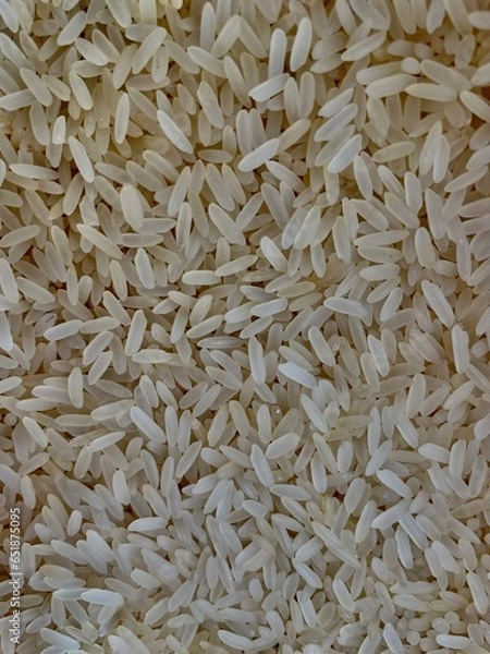 Obraz white rice background