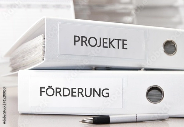 Obraz Folder projektu promocyjnego