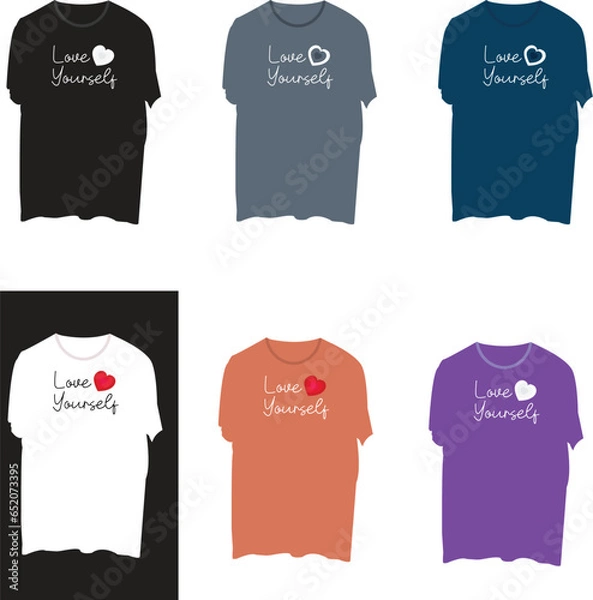 Fototapeta vector t shirt design typography