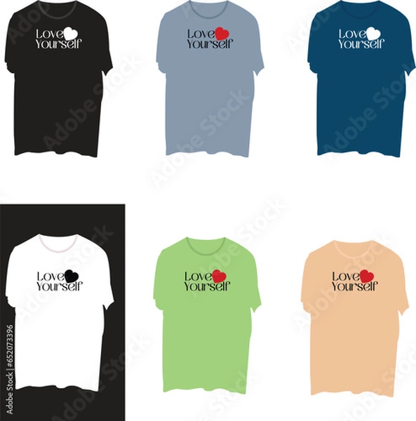 Fototapeta vector t shirt design typography