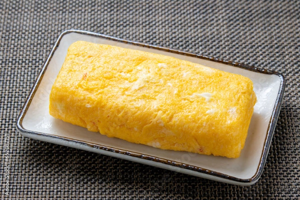 Obraz 卵焼き。日本の定番家庭料理のひとつ。
