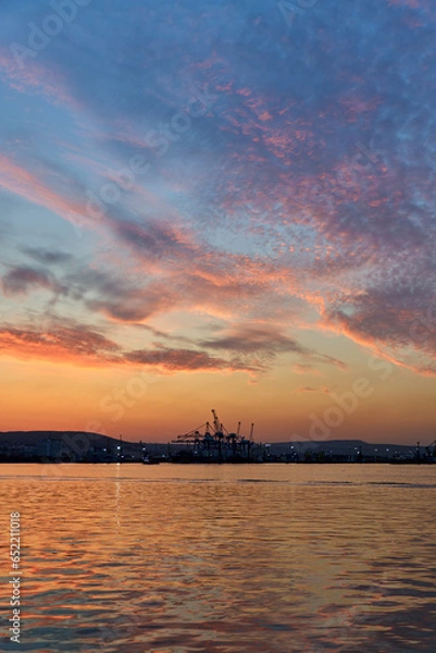 Obraz sunset over the sea