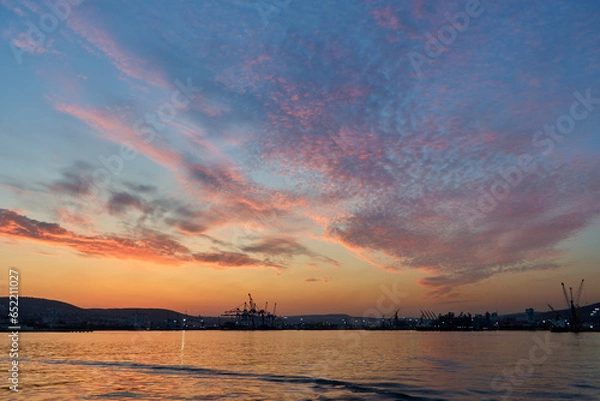 Obraz sunset over the sea