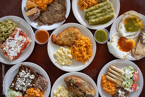 Obraz comida mexicana