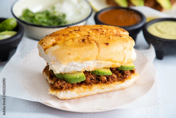 Obraz torta carne asada