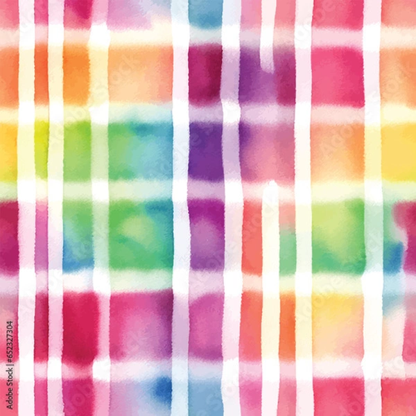Fototapeta watercolor seamless pattern design 