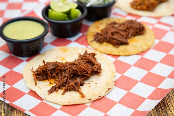 Obraz tacos de deshebrada