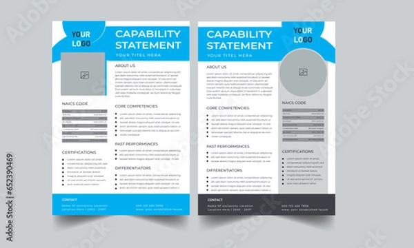 Obraz Capability Statement