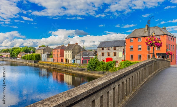 Obraz Kilkenny bridge, Ireland - The Famous Ireland City Killkenny