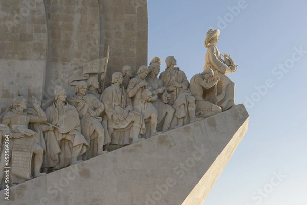 Obraz PADRÃO DOS DESCOBRIMENTOS Denkmal der Entdeckungen in Lissabon portugal	