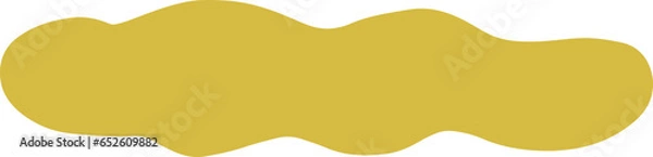 Fototapeta abstract organic hand drawn label