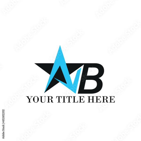Obraz star logo design