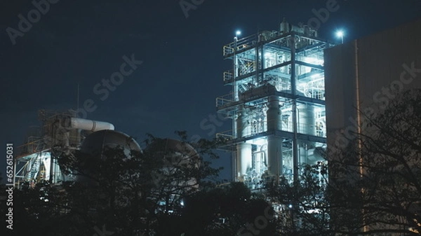 Fototapeta 工業夜景