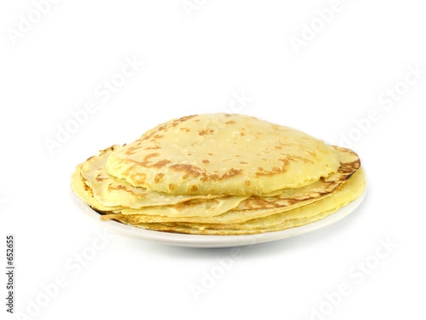 Obraz pancakes on a plate