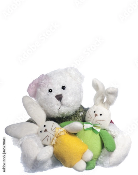 Fototapeta plush animals