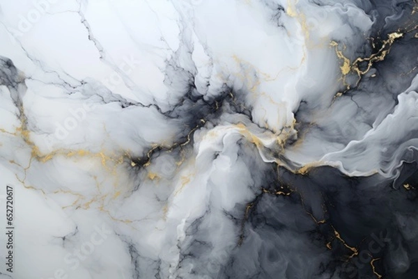 Obraz Smooth and glowing marble texture top view