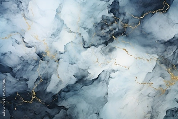 Obraz Smooth and glowing marble texture top view