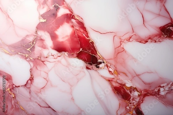 Obraz Smooth and glowing marble texture top view