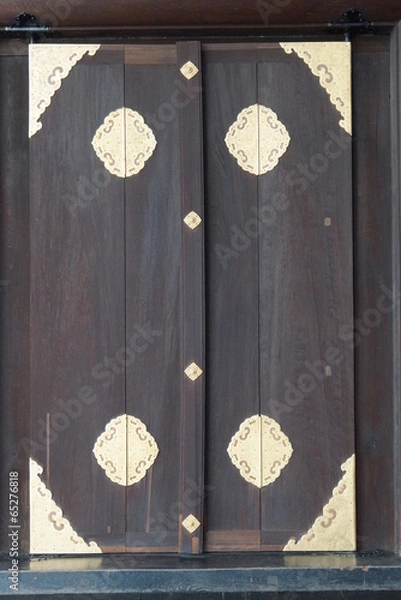 Fototapeta 開き戸