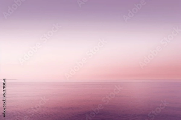 Obraz Purple and Brown Ocean Minimalism in a negative artistic space. Visual abstract metaphor. Geometric shapes with gradients.
