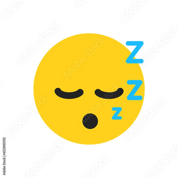 Obraz Sleeping Face - Emoticon