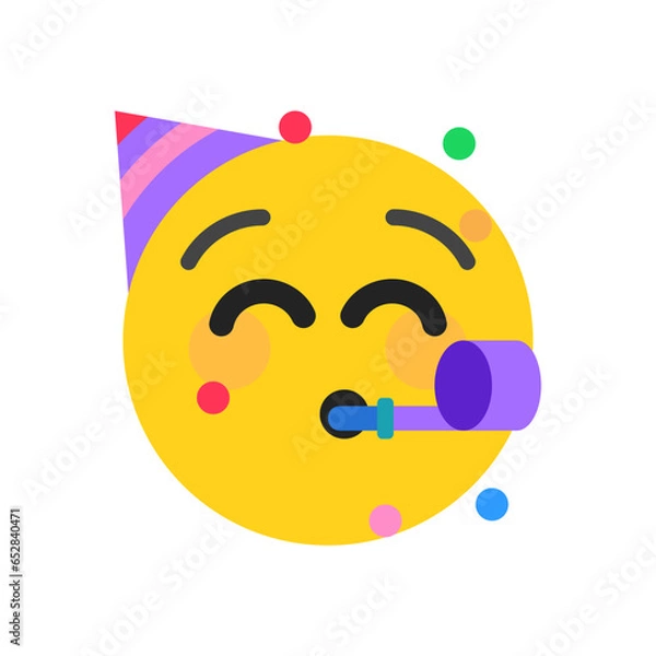 Obraz Party Face - Emoticon