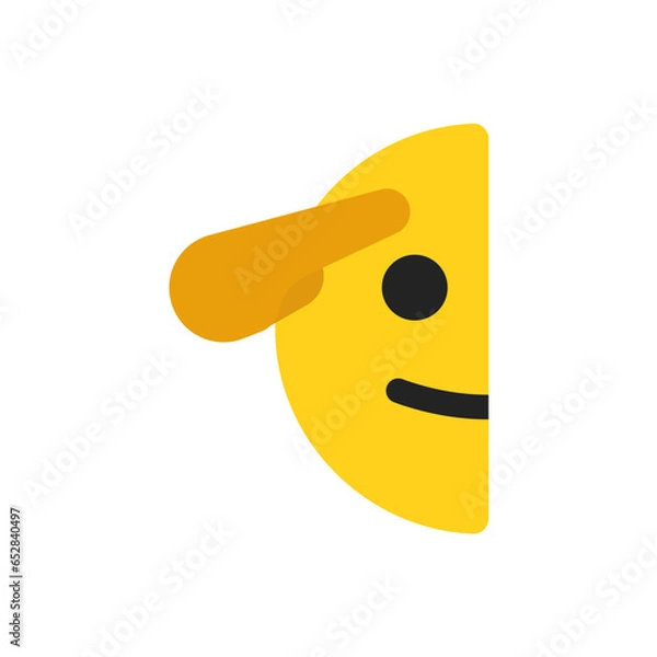 Obraz Salute Face - Emoticon