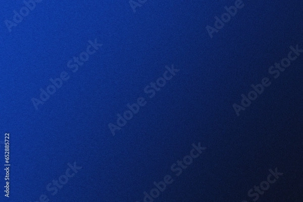 Fototapeta deep blue , template empty space , grainy noise grungy texture color gradient rough abstract background shine bright light and glow
