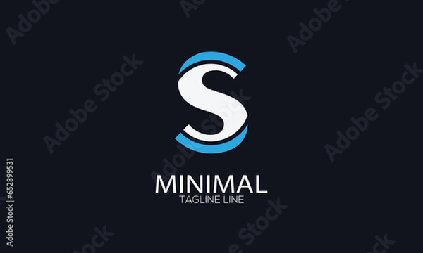 Obraz letter icon S vector