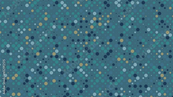 Fototapeta Polka Dot Pop Art Creative Design, Vector Illustration, Abstract Background