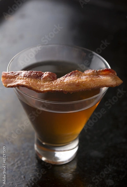 Obraz Bacon Whiskey Cocktail