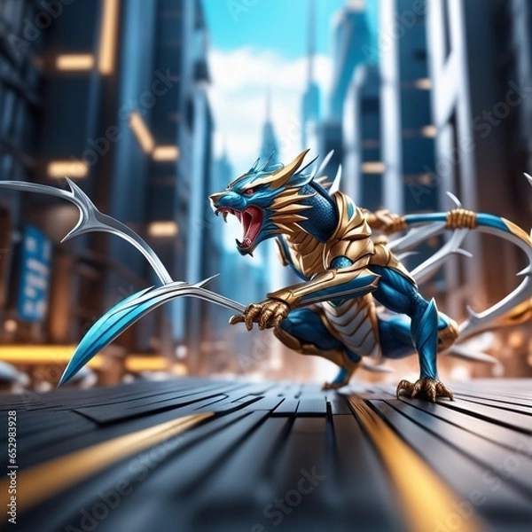 Obraz anime-beast