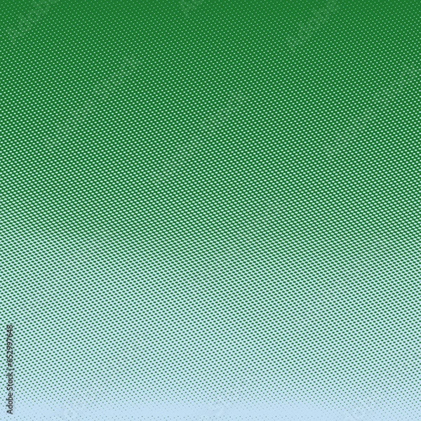 Fototapeta Gradient green background. Square backdrop with copy space for text or image. Usable for social media, story, poster, banner, business, template and  graphic design works