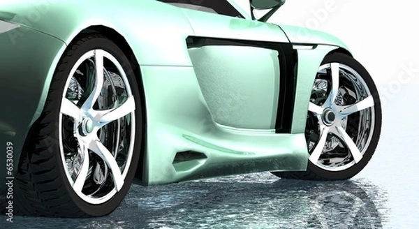 Fototapeta sports car