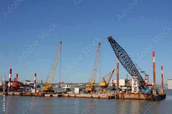 Obraz 海上起重機