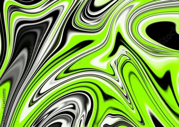 Fototapeta colorful psychedelic trippy abstract swirl artwork background