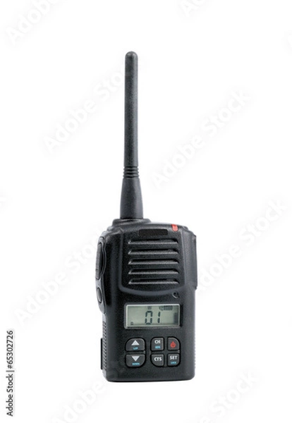 Obraz Radio Transceiver on White background