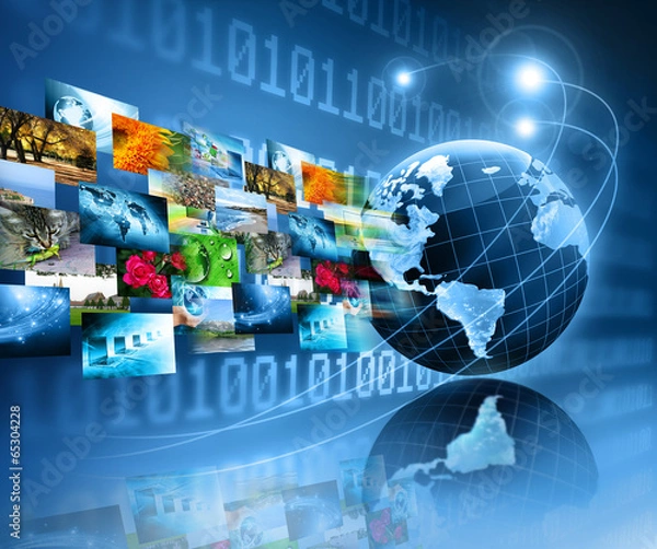 Obraz Television and internet production technology concept